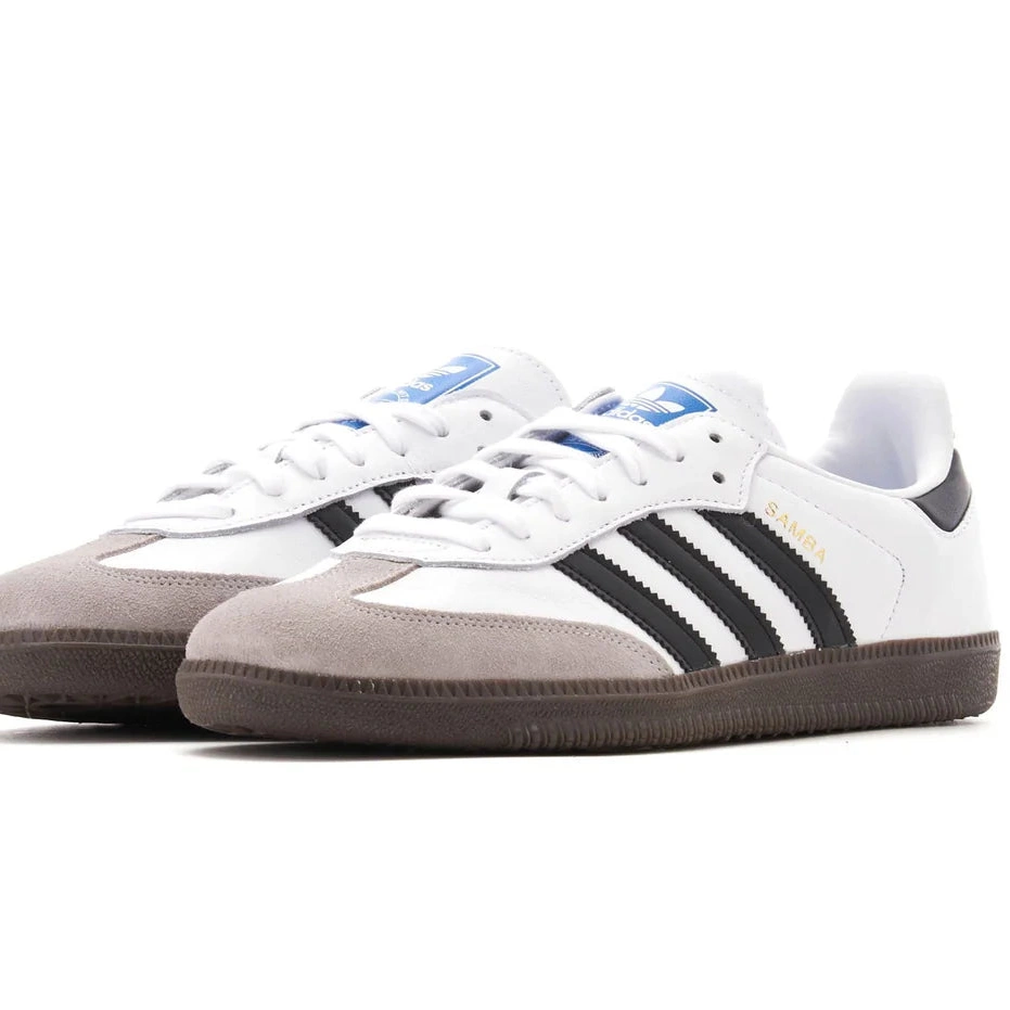 'White Black Gum' adidas Samba OG 0616